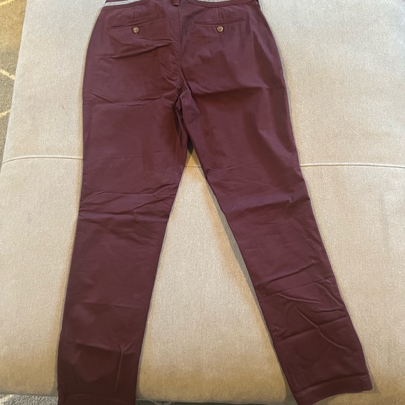 Men’s Express Maroon Chino pants size 30x30 - Picture 3 of 3